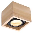 Træ påbygningsspot brun, Alfons