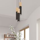 Aluminium pendler lampe brun, Francesca