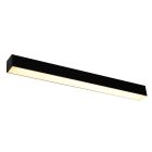 Aluminium væglampe sort, Mascha, 22W, 3000K LED