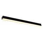 Aluminium væglampe sort, Mascha, 31W, 3000K LED