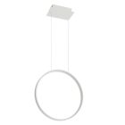 Aluminium pendler lampe hvid, Ringo, 30W, 3000K LED