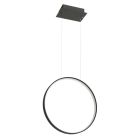 Aluminium pendler lampe sort, Ringo, 30W, 3000K LED