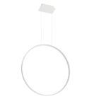 Aluminium pendler lampe hvid, Ringo, 50W, 3000K LED