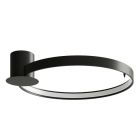Aluminium plafond sort, Ringo, 30W, 3000K LED