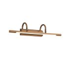 Bronze billed lampe klassisk, Marino, 8W, 3000K LED