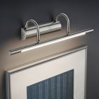 Nikkel billed lampe klassisk, Marino, 8W, 3000K LED