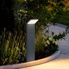 Sort udendørslampe modern, Solana, 9W, 3000K LED, IP54