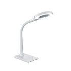 Hvid skrivebordslampe modern, Ulyssae, 5W, 3500K LED, med brytare
