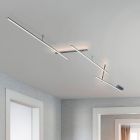 Nikkel plafond design, Kandla, 6W, 3000K LED