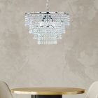 Krom pendler lampe design, Allison