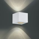 Hvid udendørslampe design, Sandby, 2W, 3000K LED, IP44
