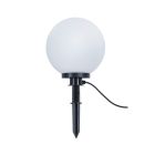 Hvid havespot på spyd plast, Ytske, IP44