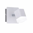 Hvid vægspot modern, Kolind, 4W, 3000K LED