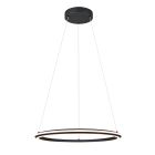 Sort pendler lampe modern, Jiry, 48W, white switch LED, 3 trins lysdæmper