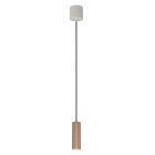 Brun pendler lampe modern, Sieb