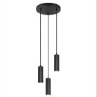 Sort pendler lampe modern, Sieb