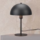 Sort bordlampe modern, Fransisca, med brytare
