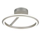 Nikkel loftlampe modern, Jiry, 34W, white switch LED, 3 trins lysdæmper