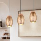 Taupe pendler lampe modern, Delana