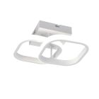 Hvid loftlampe design, Yasser, 7W, 4000K LED