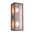 Rustfarvet udendørslampe modern, Sanna, IP44