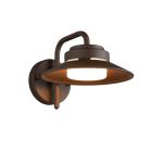 Rustfarvet udendørslampe modern, Perihan, IP44