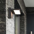 Antracit udendørslampe modern, Tabita, 8W, 3000K LED, IP54