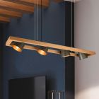 Nikkel pendler lampe vintage, Keira