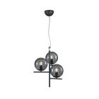 Antracit pendler lampe modern, Silkis