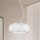 Hvid pendler lampe modern, Soloro