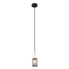 Sort pendler lampe vintage, Marjet