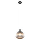 Sort pendler lampe modern, Meriem