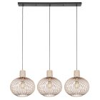 Beige pendler lampe industri, Gjalt