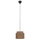 Beige pendler lampe rustik, Rinus