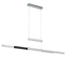 Krom pendel lampe spisebord modern, Jessey, 45W, varm til kold hvid justerbar LED