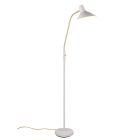 Hvid gulv lampe klassisk, Merit