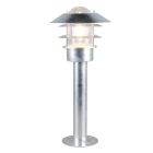 Zink udendørslampe modern, Peternella, IP44