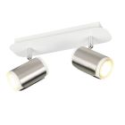 Nikkel loftspot modern, Quintijn