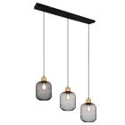 Sort pendel lampe spisebord vintage, Cristel