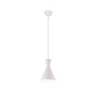 Hvid pendler lampe modern, Mindy