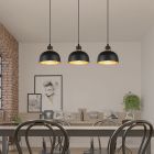 Sort pendel lampe industri, Sylvano