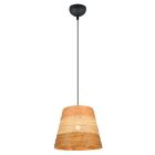 Papir pendler lampe brun, Lidwien