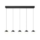 Krom pendler lampe modern, Rigtje