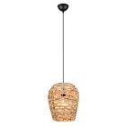 Rattan pendler lampe brun, Lycke