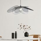Sort pendler lampe modern, Lakshmi