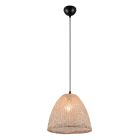 Brun pendler lampe modern, Timme