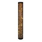 Sort gulv lampe modern, Ewan, 6W, 3000K LED, med brytare