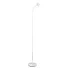 Hvid gulv lampe modern, Suradj, med brytare