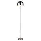 Nikkel genopladelig gulvlampe modern, Dustin, 2,5W, 3000K LED, 3 trins lysdæmper