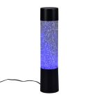 Sort bordlampe modern, Umar, 1W, RGB LED, med brytare